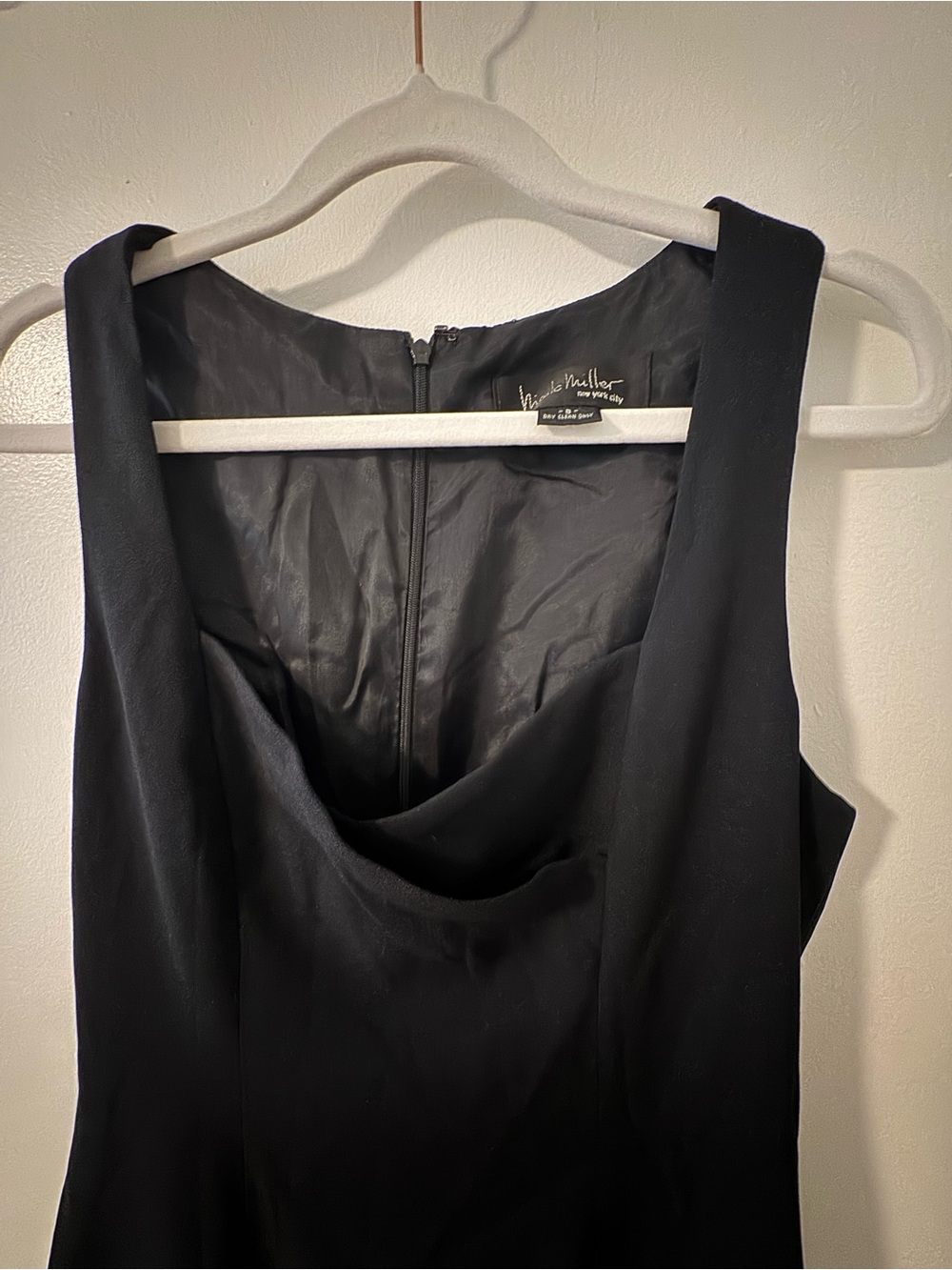 Nicole Miller long black dress